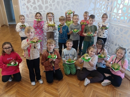 Owoce i warzywa w klasie pierwszej