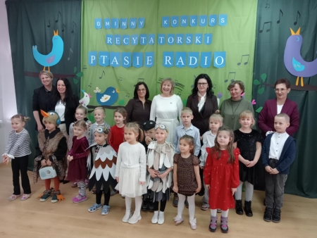 Gminny Konkurs Recytatorski pn.''Ptasie radio''