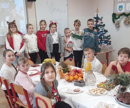 Wigilia w klasie III