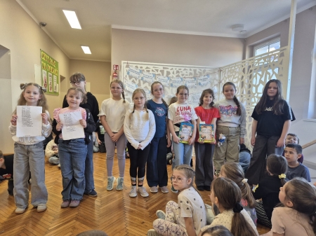 Szkolny etap konkursu recytatorskiego „Czarowanie słowem”