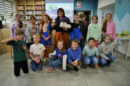 Spotkanie z Edytą Jungowską