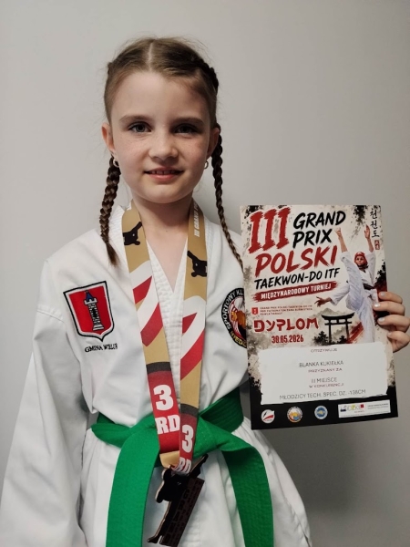 Kolejny sukces sportowy Blanki!
